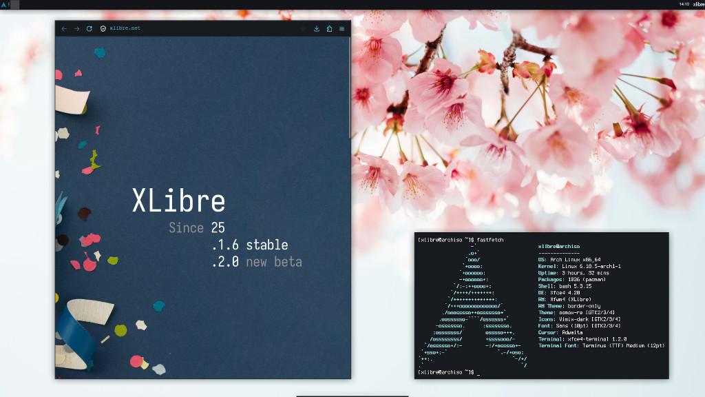 XLibre on Arch Linux